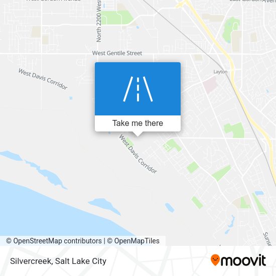 Mapa de Silvercreek