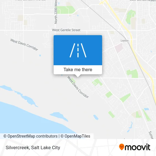 Silvercreek map