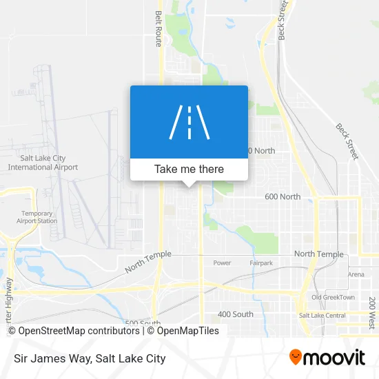 Sir James Way map