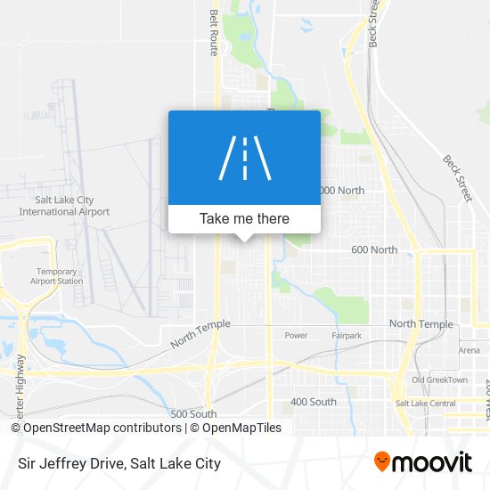 Sir Jeffrey Drive map