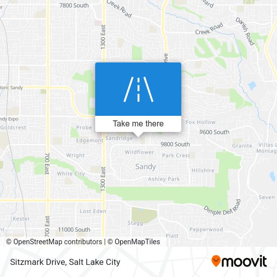 Mapa de Sitzmark Drive