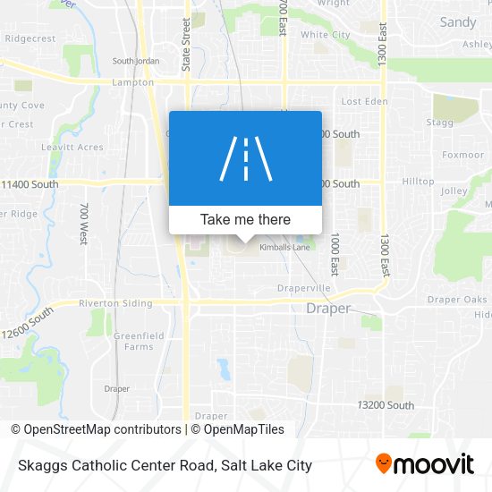 Mapa de Skaggs Catholic Center Road