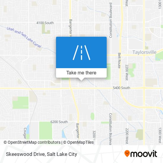 Skeeswood Drive map