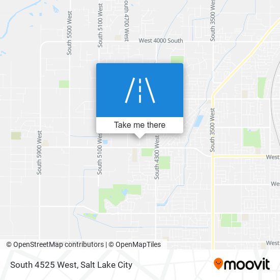 Mapa de South 4525 West