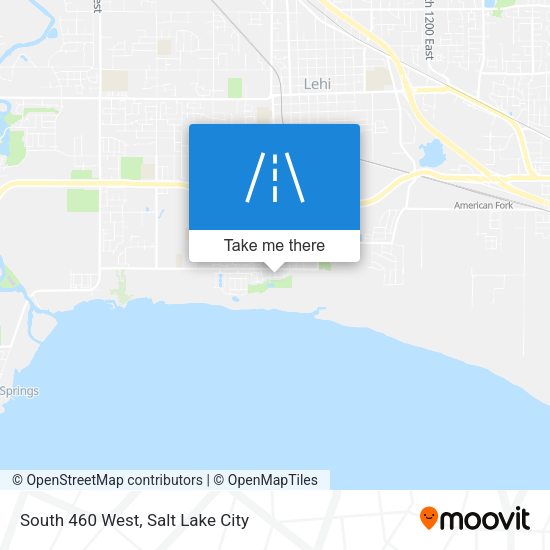 South 460 West map