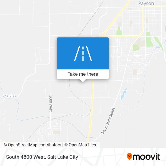 Mapa de South 4800 West
