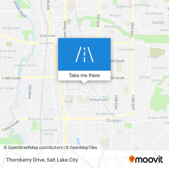 Thornberry Drive map