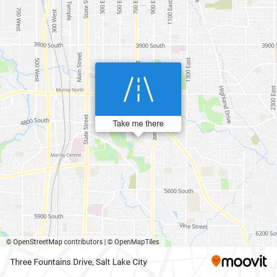 Mapa de Three Fountains Drive