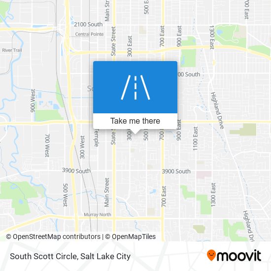 Mapa de South Scott Circle