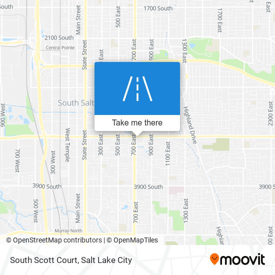 South Scott Court map