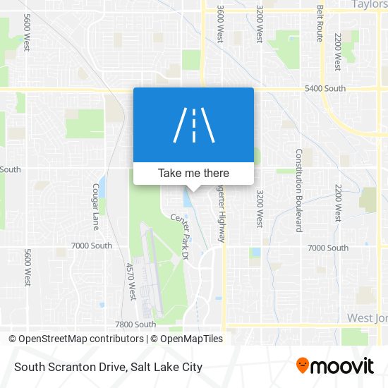 Mapa de South Scranton Drive