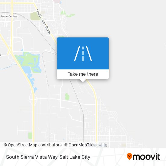 South Sierra Vista Way map