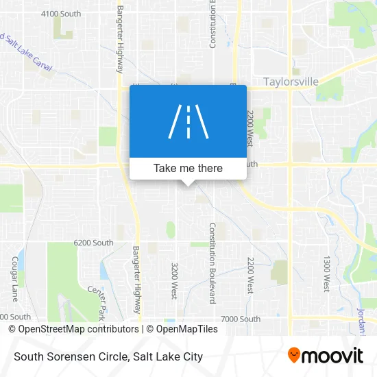 South Sorensen Circle map