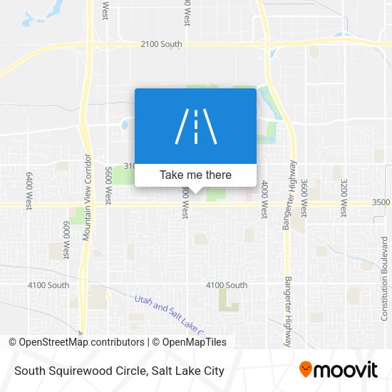 South Squirewood Circle map