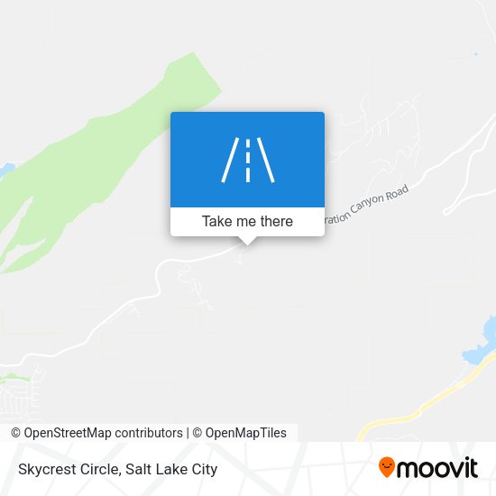 Skycrest Circle map