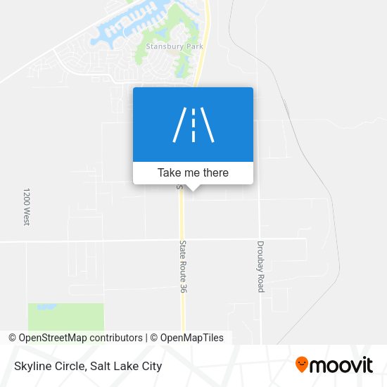 Skyline Circle map
