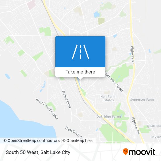 Mapa de South 50 West