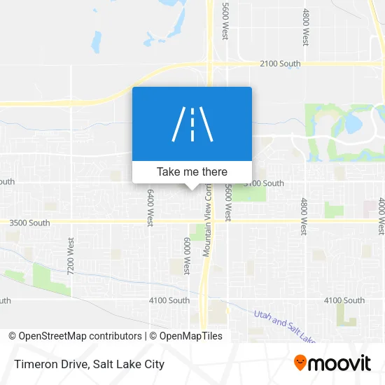 Timeron Drive map