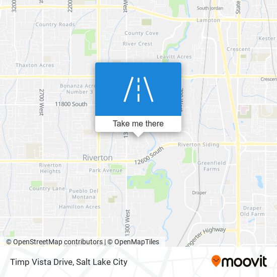 Timp Vista Drive map