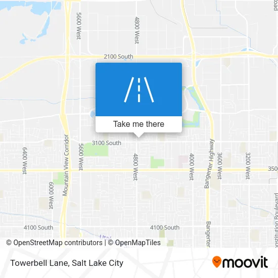 Towerbell Lane map