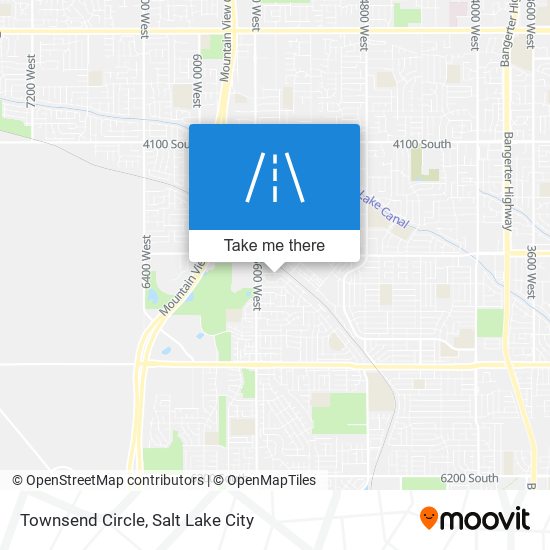 Townsend Circle map