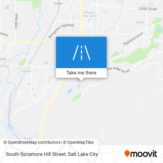 South Sycamore Hill Street map