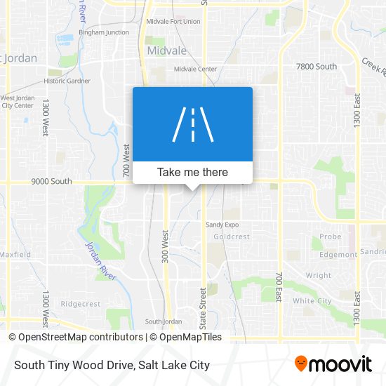 South Tiny Wood Drive map