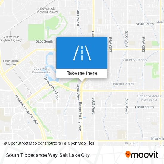 South Tippecanoe Way map