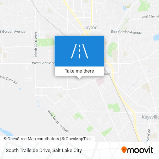 Mapa de South Trailside Drive