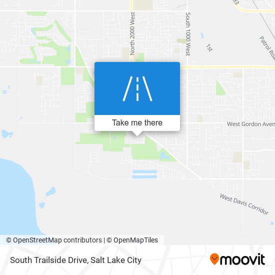 South Trailside Drive map