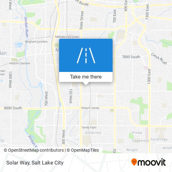 Solar Way map