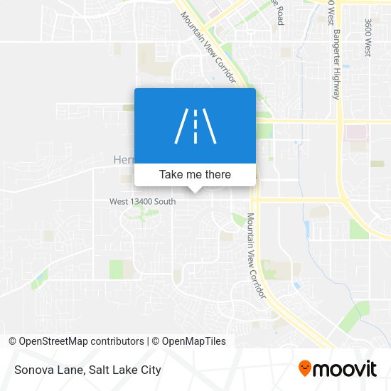 Sonova Lane map