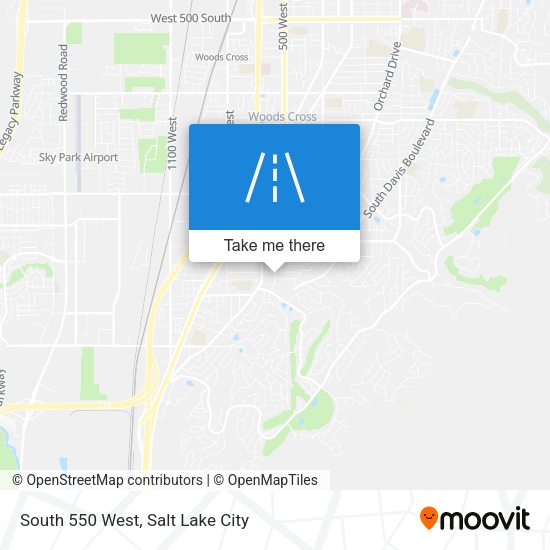 Mapa de South 550 West
