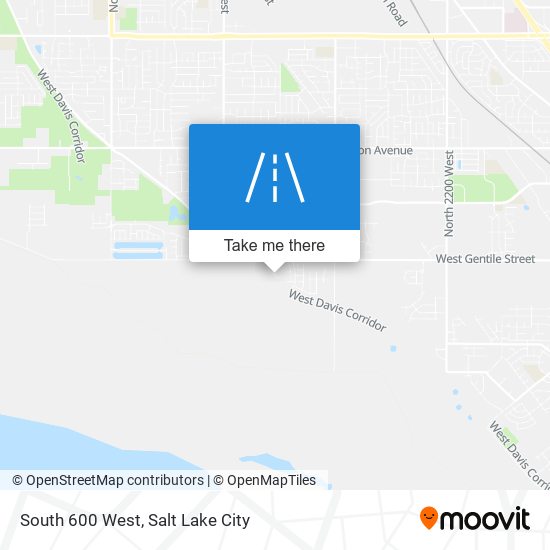 Mapa de South 600 West
