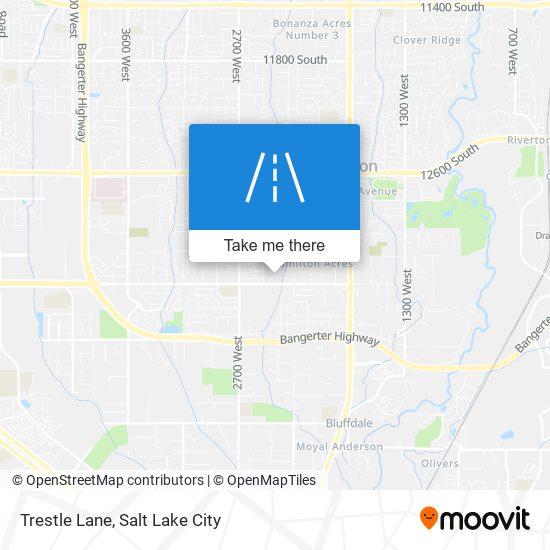 Trestle Lane map