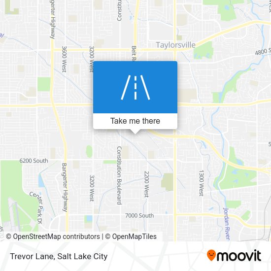 Mapa de Trevor Lane