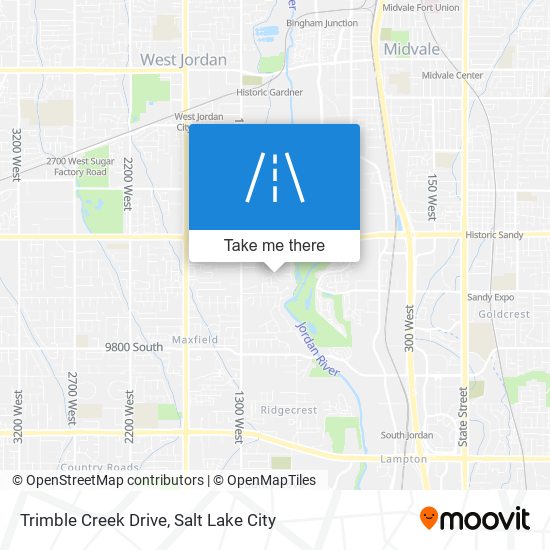 Trimble Creek Drive map