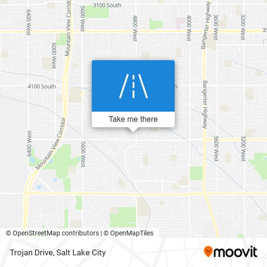 Trojan Drive map