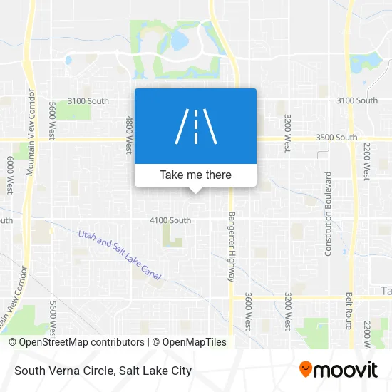 South Verna Circle map
