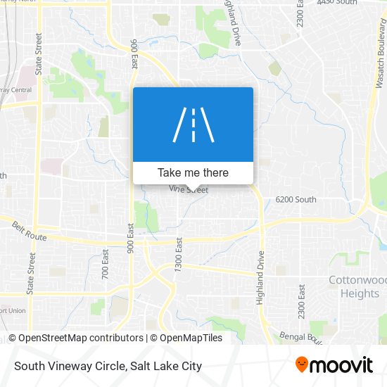 Mapa de South Vineway Circle