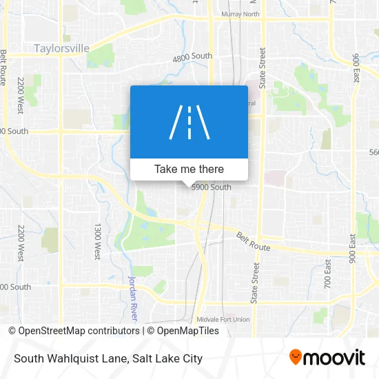 South Wahlquist Lane map