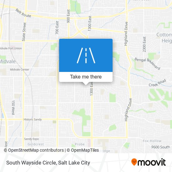 South Wayside Circle map