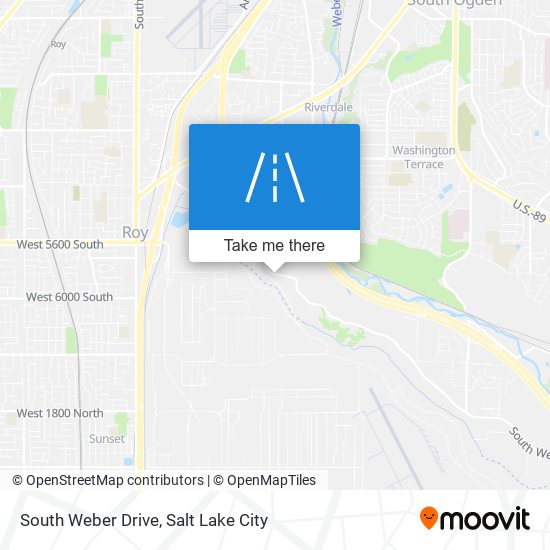 South Weber Drive map