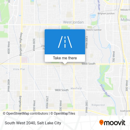 South West 2040 map