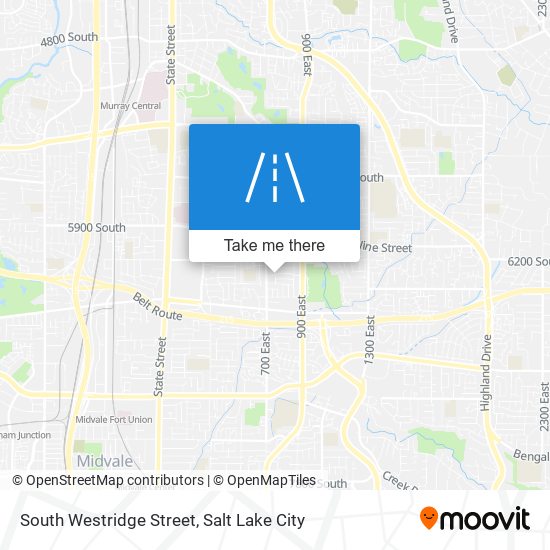 South Westridge Street map