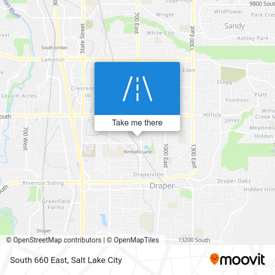 Mapa de South 660 East