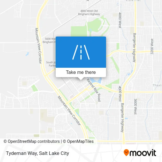 Tydeman Way map