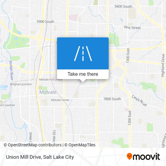 Union Mill Drive map