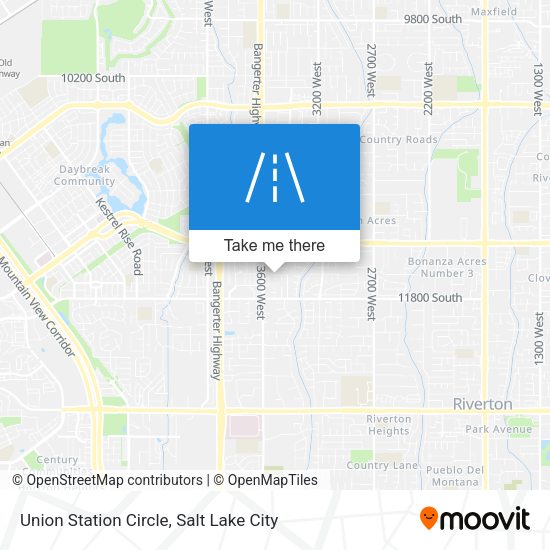 Union Station Circle map