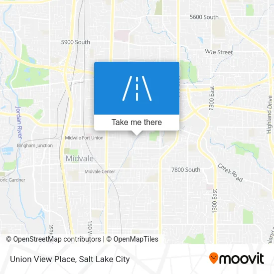 Union View Place map
